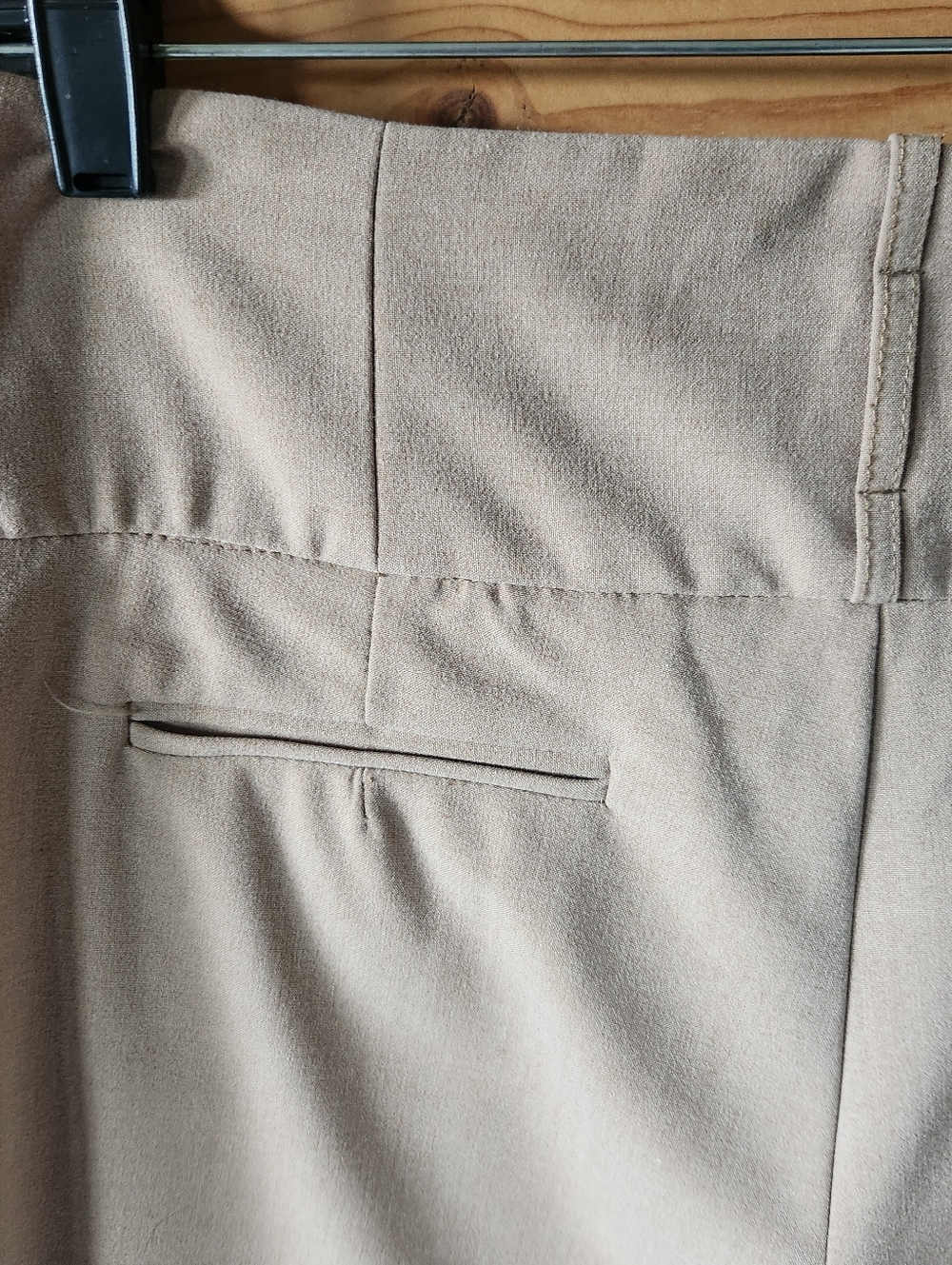 Beige Wide-Leg Women's Size 4 Jules & Leopold Dress Pants - Picture 5 of 11